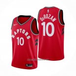 Camiseta Toronto Raptors DeMar DeRozan #10 Icon Rojo