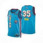 Camiseta All Star 2025 Kevin Durant NO 35 Azul Claro