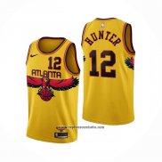 Camiseta Atlanta Hawks De'Andre Hunter #12 Ciudad 2021-22 Amarillo