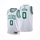 Camiseta Boston Celtics Jayson Tatum NO 0 Association 2023-25 Blanco