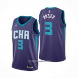 Camiseta Charlotte Hornets Terry Rozier III #3 Statement Edition Violeta