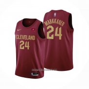 Camiseta Cleveland Cavaliers Lauri Markkanen #24 Icon 2022-23 Rojo