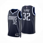 Camiseta Dallas Mavericks Cooper Flagg #32 Statement 2025-26 Azul