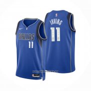 Camiseta Dallas Mavericks Kyrie Irving #11 Icon 2022-23 Azul