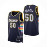 Camiseta Denver Nuggets Aaron Gordon #50 Ciudad 2021-22 Azul