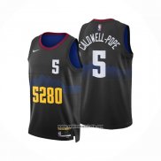 Camiseta Denver Nuggets Kentavious Caldwell-Pope #5 Ciudad 2023-24 Negro