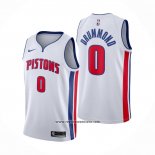 Camiseta Detroit Pistons Andre Drummond #0 Association Blanco