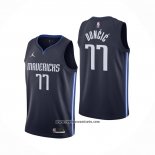 Camiseta Dallas Mavericks Luka Doncic #77 Statement 2020 Azul