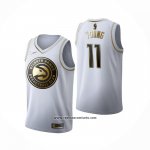 Camiseta Golden Edition Atlanta Hawks Trae Young #11 Blanco