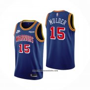 Camiseta Golden State Warriors Mychal Mulder #15 75th Anniversary Azul