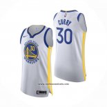 Camiseta Golden State Warriors Stephen Curry #30 Association Autentico Blanco