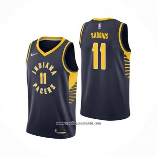 Camiseta Indiana Pacers Domantas Sabonis #11 Icon Azul