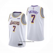 Camiseta Los Angeles Lakers Carmelo Anthony #7 Association 2021 Blanco