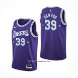 Camiseta Los Angeles Lakers Dwight Howard #39 Ciudad Edition 2021-22 Violeta