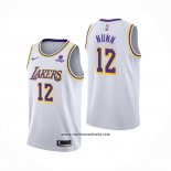 Camiseta Los Angeles Lakers Kendrick Nunn #12 Association 2021-22 Blanco