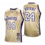 Camiseta Los Angeles Lakers Kobe Bryant #24 Hardwood Classics Hall Of Fame 2020 Oro
