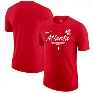 Camiseta Manga Corta Atlanta Hawks Rojo