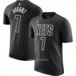 Camiseta Manga Corta Brooklyn Nets Kevin Durant Statement 2022-23 Negro