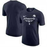 Camiseta Manga Corta Minnesota Timberwolves Negro