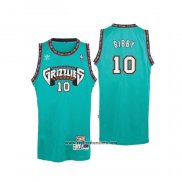 Camiseta Memphis Grizzlies Mike Bibby #10 Historic Retro Verde