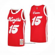 Camiseta Memphis Grizzlies Vince Carter #15 Mitchell & Ness 2015-16 Rojo
