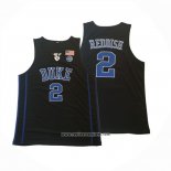 Camiseta NCAA Duke Blue Devils Cam Reddish Negro