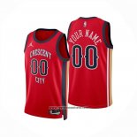 Camiseta New Orleans Pelicans Personalizada Statement 2024-25 Rojo