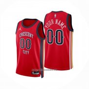 Camiseta New Orleans Pelicans Personalizada Statement 2024-25 Rojo