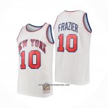Camiseta New York Knicks Walt Frazier #10 Mitchell & Ness Blanco