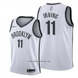 Camiseta Nino Brooklyn Nets Kyrie Irving #11 Association 2019 Blanco