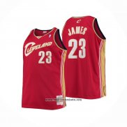 Camiseta Nino Cleveland Cavaliers LeBron James #23 Mitchell & Ness 2003-04 Rojo