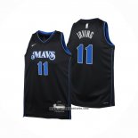 Camiseta Nino Dallas Mavericks Kyrie Irving #11 Ciudad 2023-24 Azul