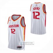 Camiseta Nino Houston Rockets Steven Adams NO 12 Association 2026-27 Blanco