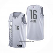 Camiseta Oklahoma City Thunder Ty Jerome #16 Ciudad 2021-22 Blanco