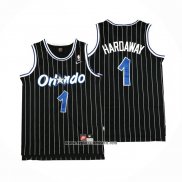 Camiseta Orlando Magic Penny Hardaway #1 Retro Negro