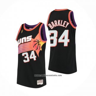 Camiseta Phoenix Suns Charles Barkley #34 Mitchell & Ness 1992-93 Negro