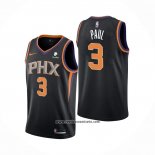 Camiseta Phoenix Suns Chris Paul #3 Statement 2021 Negro