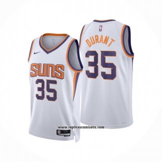 Camiseta Phoenix Suns Kevin Durant #35 Association Blanco