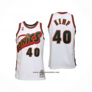 Camiseta Seattle SuperSonics Shawn Kemp #40 Historic Retro Blanco