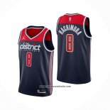 Camiseta Washington Wizards Rui Hachimura #8 Statement 2020-21 Azul