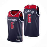 Camiseta Washington Wizards Troy Brown Jr. #6 Statement Azul