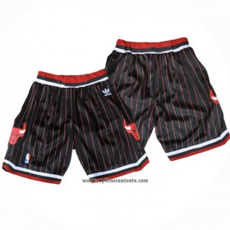 Pantalone Chicago Bulls Negro Rojo