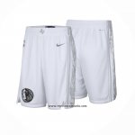 Pantalone Dallas Mavericks Ciudad 2024-25 Blanco