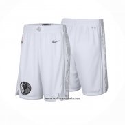 Pantalone Dallas Mavericks Ciudad 2024-25 Blanco
