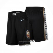 Pantalone Memphis Grizzlies Ciudad 2022-23 Negro