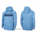 Sudaderas con Capucha Memphis Grizzlies Practice Performance 2022-23 Azul