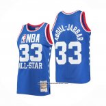 Camiseta All Star 1985 Kareem Abdul-Jabbar #33 Azul