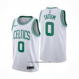 Camiseta Boston Celtics Jayson Tatum #0 Association 2017-18 Blanco