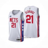 Camiseta Brooklyn Nets LaMarcus Aldridge #21 Classic 2022-23 Blanco