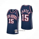 Camiseta Brooklyn Nets Vince Carter #15 Retro Azul